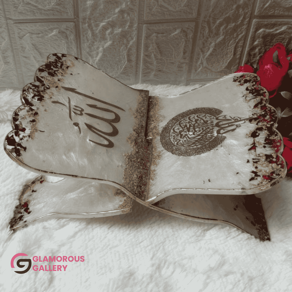 Handcrafted Custom Islamic Book Stand